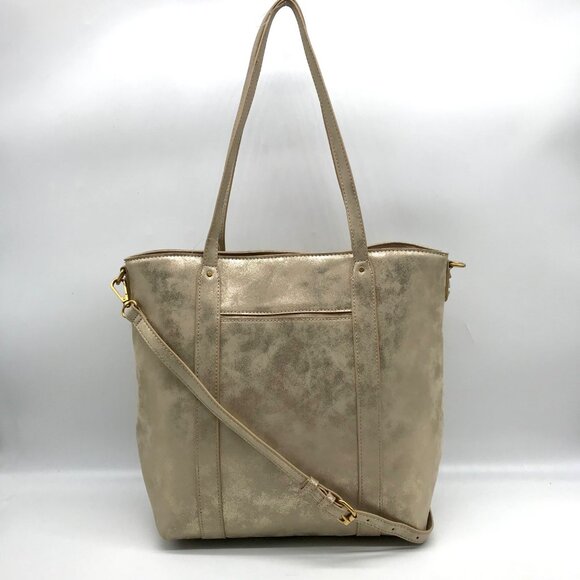 Style & Co Metallic Whipstitch Tote Bag - Picture 2 of 11